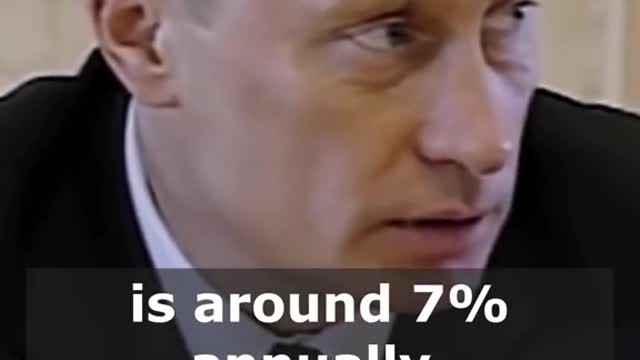 Putin talks about economic growth