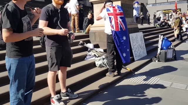 Melbourne police significantly increase in numbers 16 04 2022