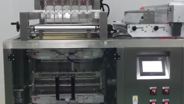 6 lanes 4 sides sealing Ketchup packing machine