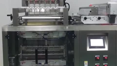 6 lanes 4 sides sealing Ketchup packing machine