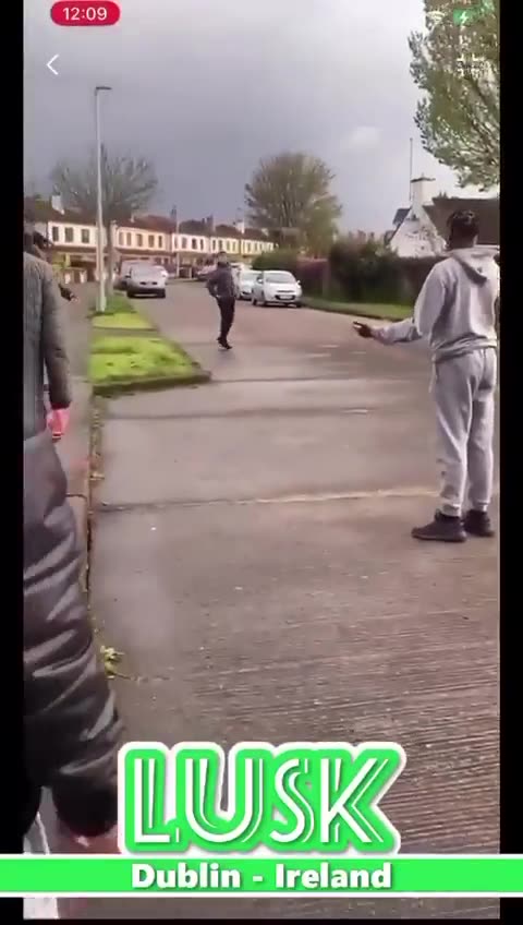 Feral wastemen in Ireland acting as they do.