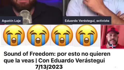 AGUSTIN LAJE ENTREVISTA AL CREADOR DE SOUND OF FREEDOM EDUARDO VERASTEGUI