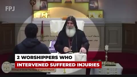 Breaking Australia Sydney Church Stabbing Famous You-tuber Bishop Mari and Causing Uprising in Community