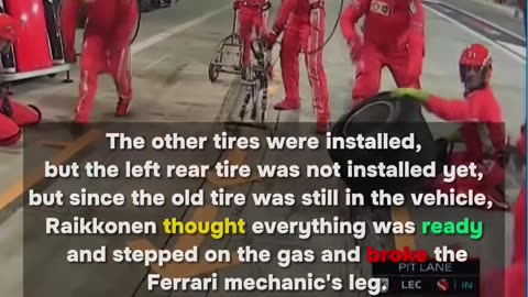 Ferrari Pit disaster