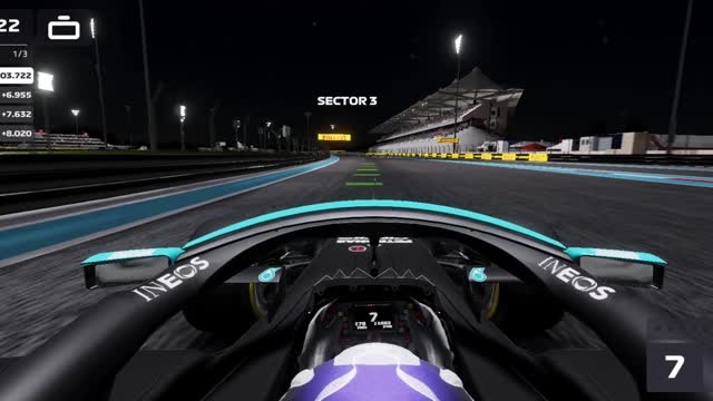 f1 mobile racing-2021 highlights event-ABU DHABI