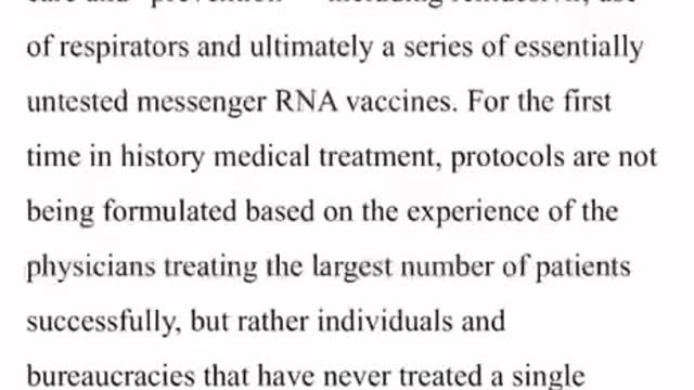 The truth is out and it is now public domain!