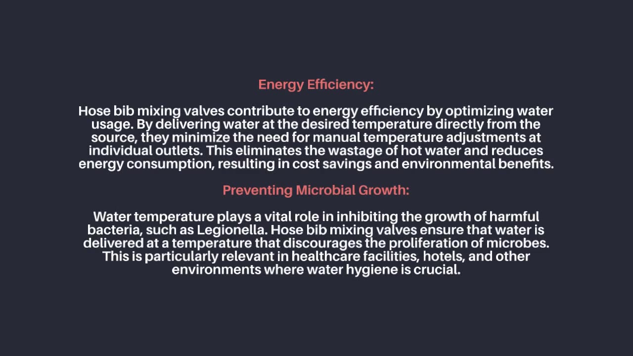 Versatile Applications of Hose Bib Mixing Valves