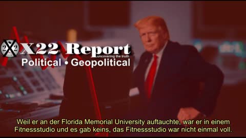 X22 Report vom 02.11.2022 - Trump sendet Botschaft