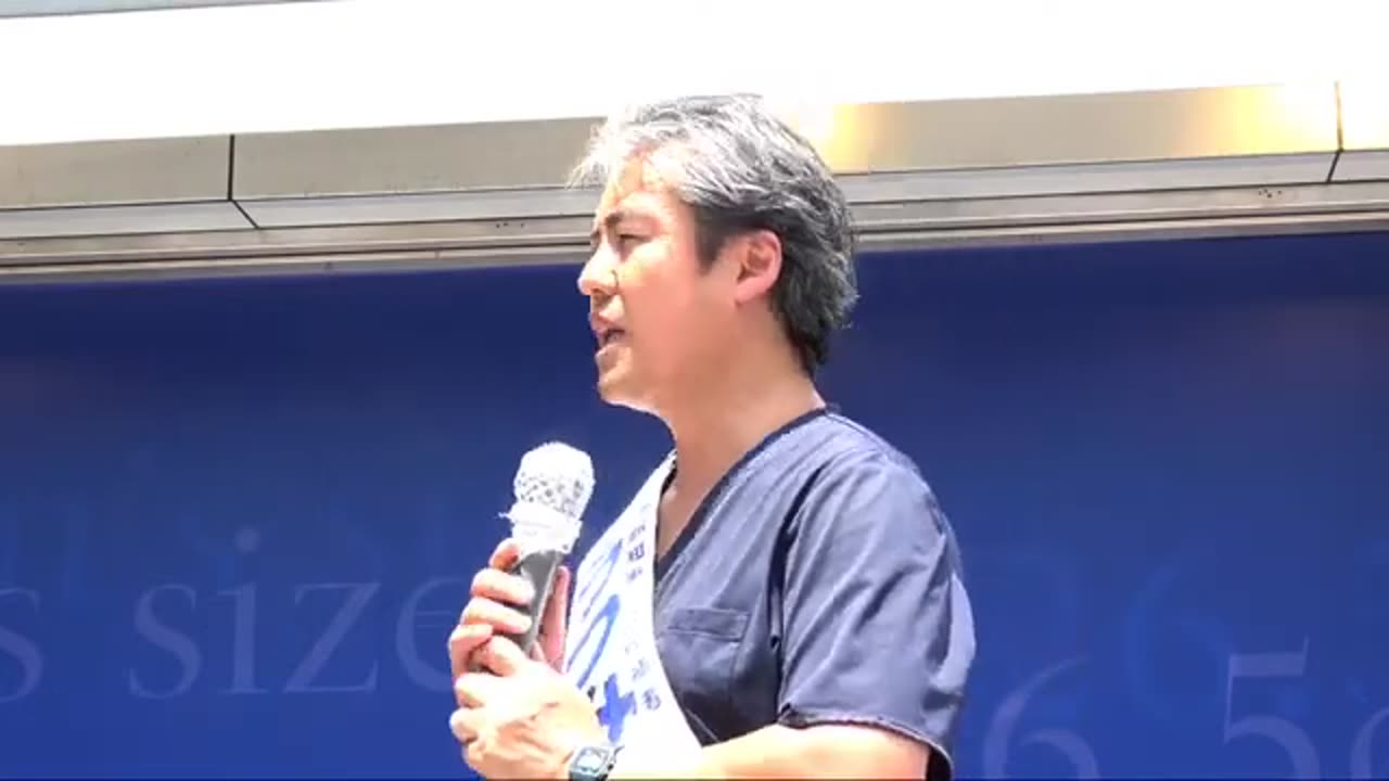 うつみさとる街頭演説 吉祥寺駅 07/05/2024