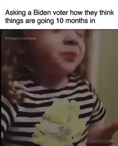 Biden voters after ten months