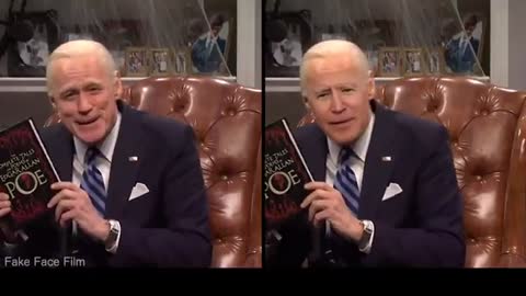 Fake Biden role Jim Kerry - Fake face 가짜바이든 대역 짐케리-가짜 얼굴