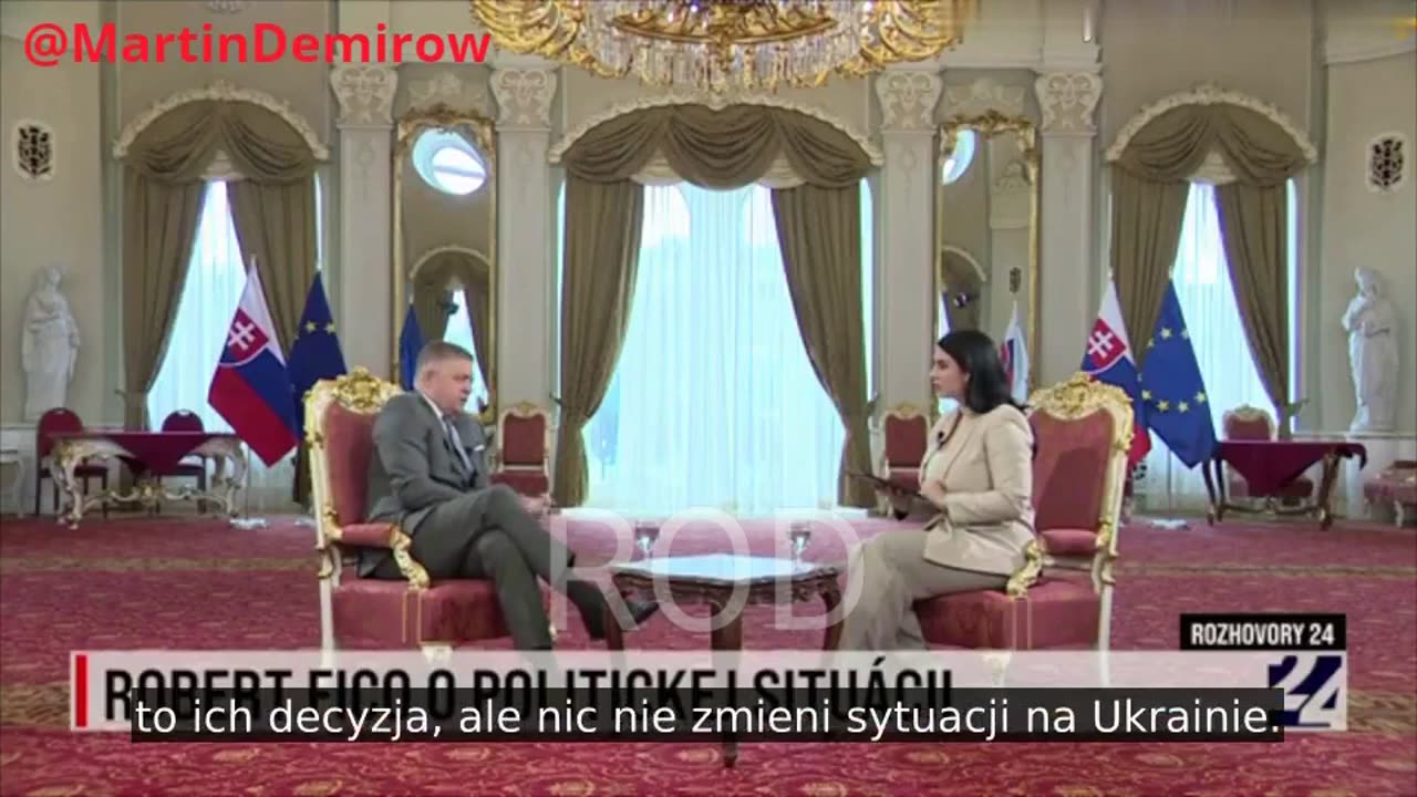 🚨Robert Fico "Wysyłanie ukrainie pieniędzy to jest pierdnięcie.