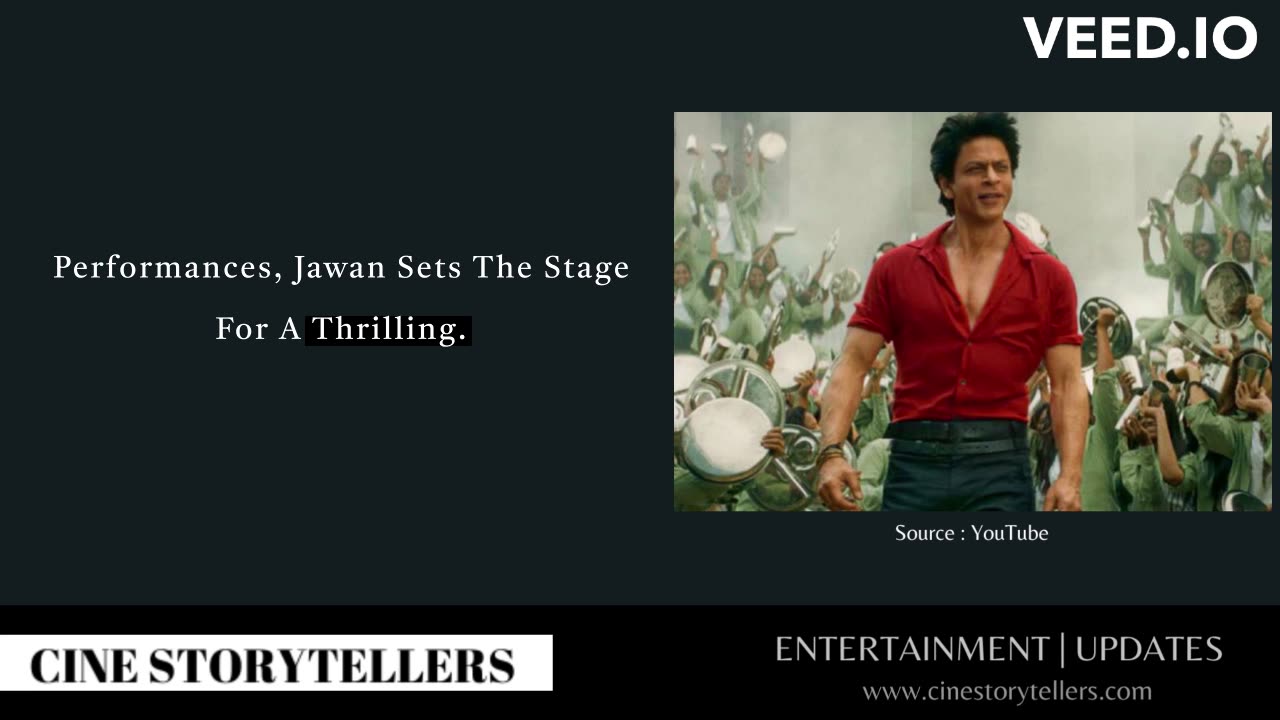 Jawan Trailer - Review | English | Trailer Prevue | Shah Rukh Khan | Cine Storytellers