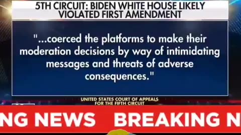 5th Circut Court finds Biden guilty