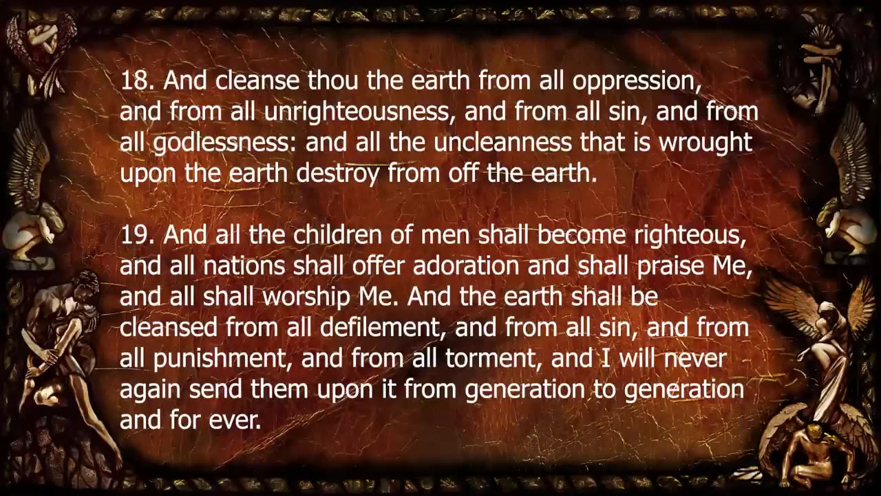 THE BOOK OF THE WATCHERS | Book of Enoch Part 1 | Full Audiobook with Read-Along Text.