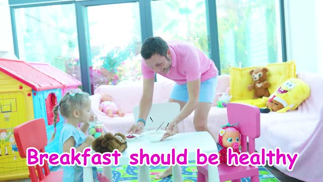 Breakfast Song for Children with Maya and Mary