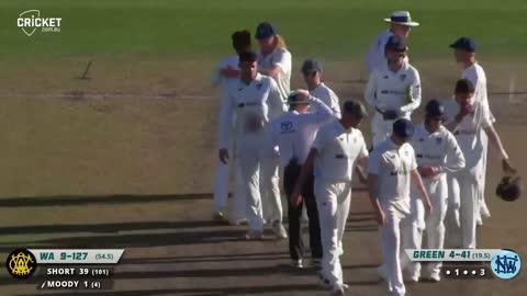 Kelly, Green tear through in chaotic 20-wicket day | Sheffield Shield 2022-23