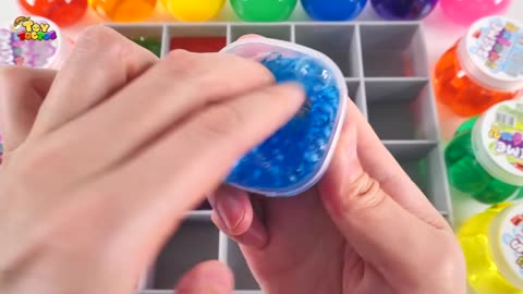 Making GALAXY Slime with Piping Bags! Most Satisfying Slime Video★ASMR★