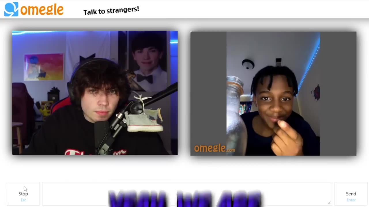 Omegle, Best Rizz WINS