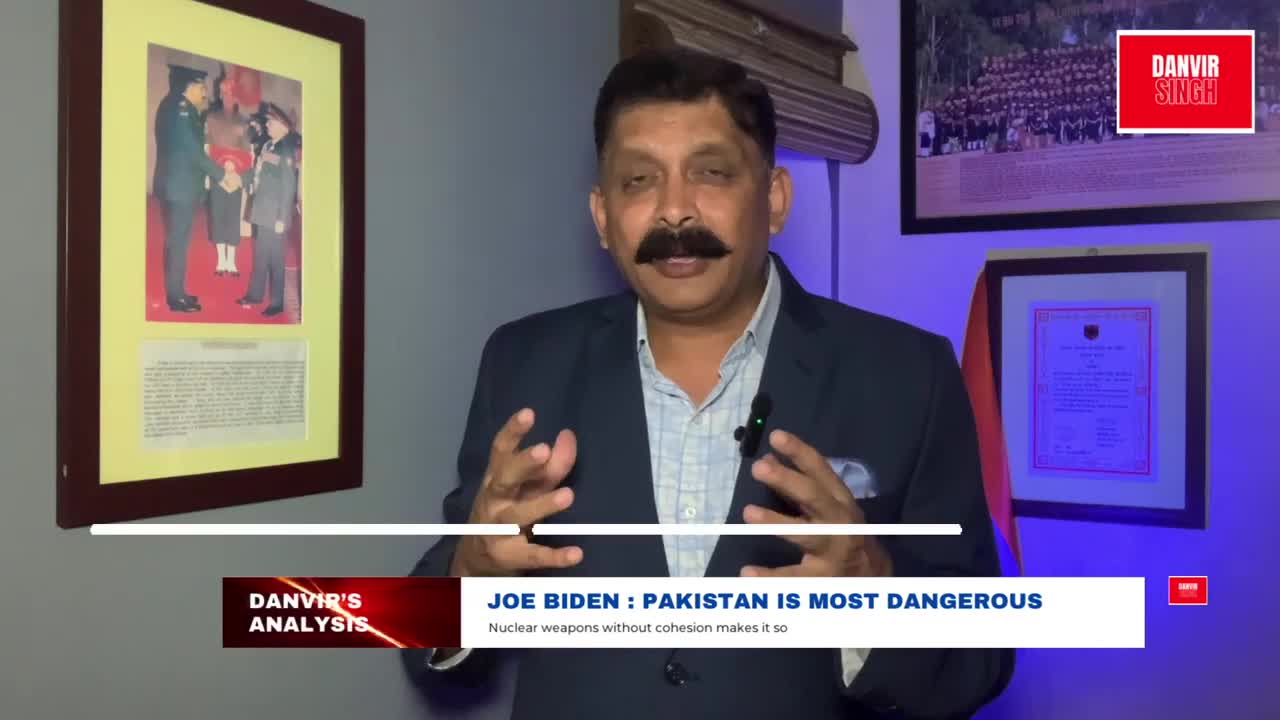 Joe bidden calls Pakistan the most dangerous place