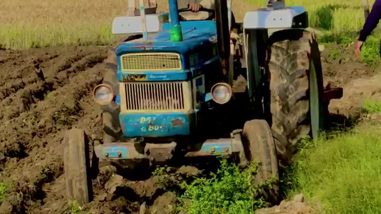 Tractor power in plugging