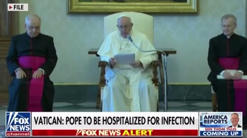 Pope to be hospitalized for infection