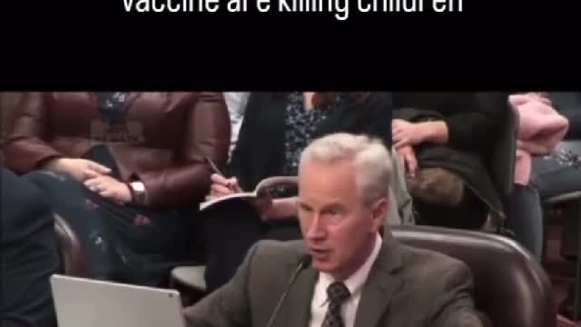 Testified under oath that the vaccines are killing children