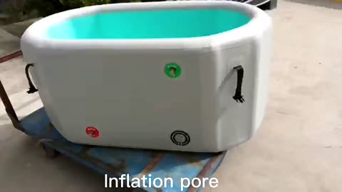 Inflate Fun: No-Leak Inflatable Tub!