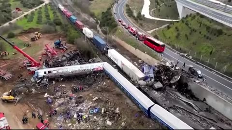 At least 36 dead and 85 others injured after trains collide in Greece