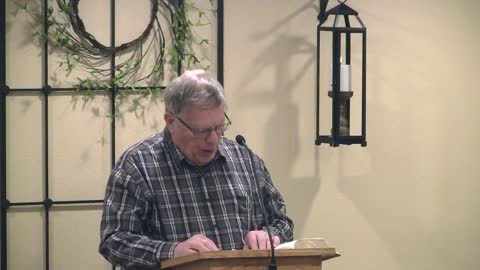 January 25, 2023 - Pastor David Buhman