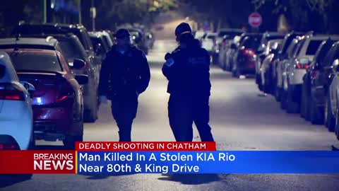 Man shot, killed inside stolen Kia in Chatham