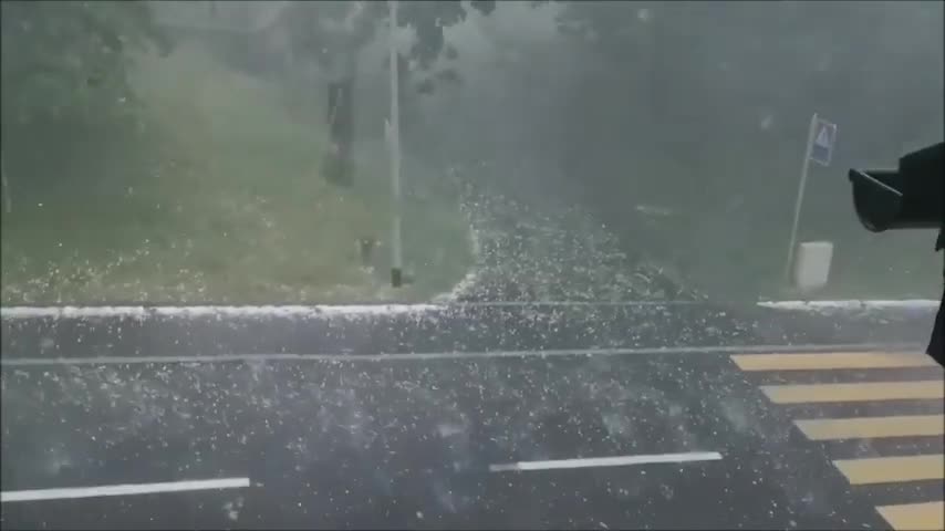 Storm in Lucerne Switzerland 60 million francs damage Grosse Schäden nach Unwetter im Luzern