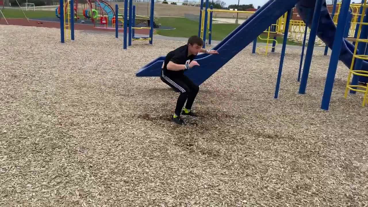 Guy Landed An Awesome Double Sideflip Off A Slide