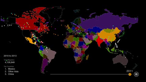 Here is Everyone Who Has Emigrated to the United States Since 1820