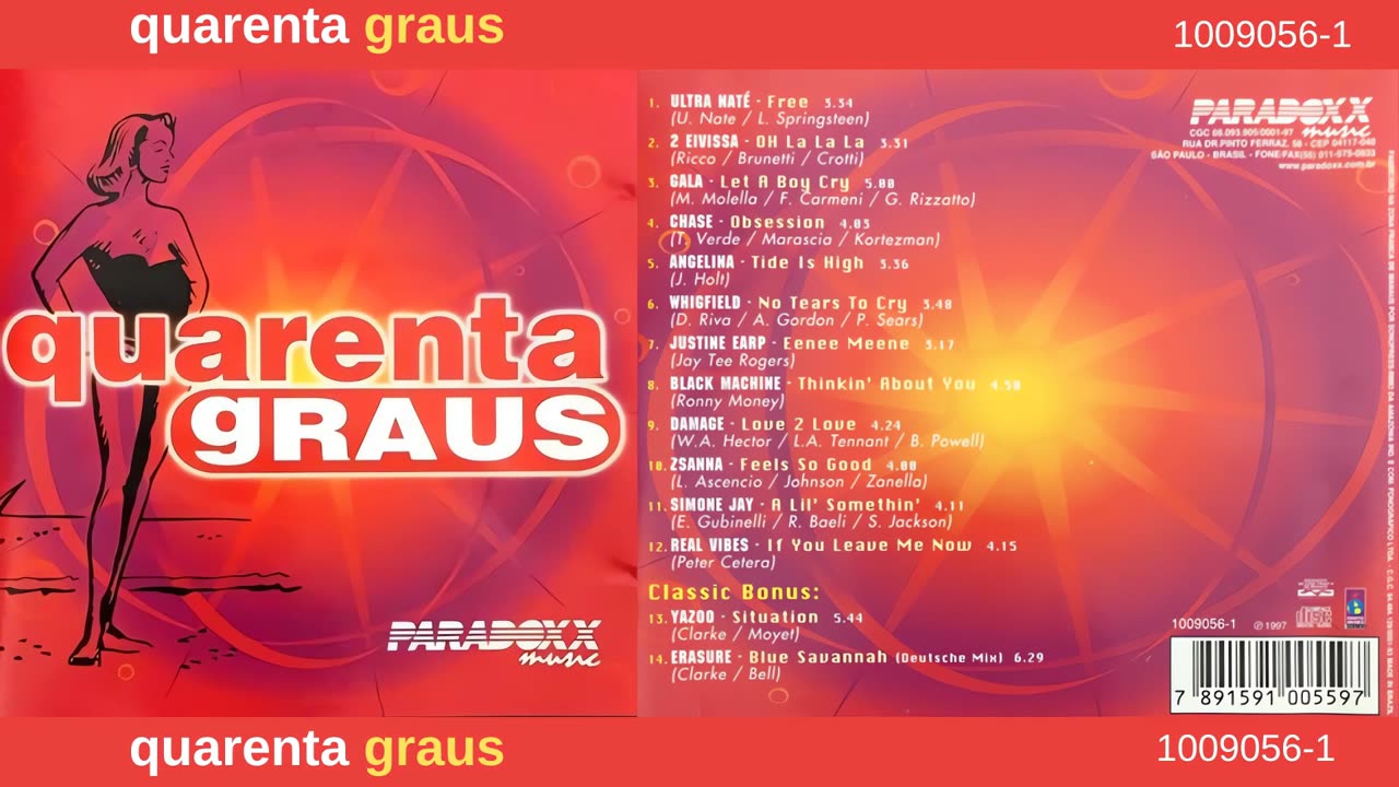 Quarenta Graus - Paradoxx Music (1997)