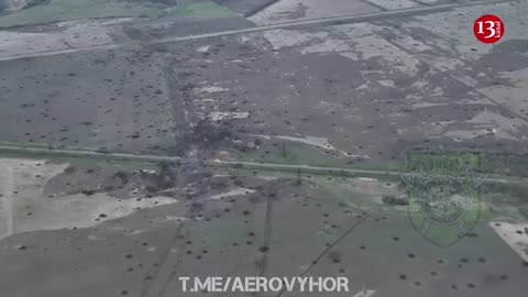 “The end of invaders walking in a foreign land" - Air strike on Russians seeking to take a position