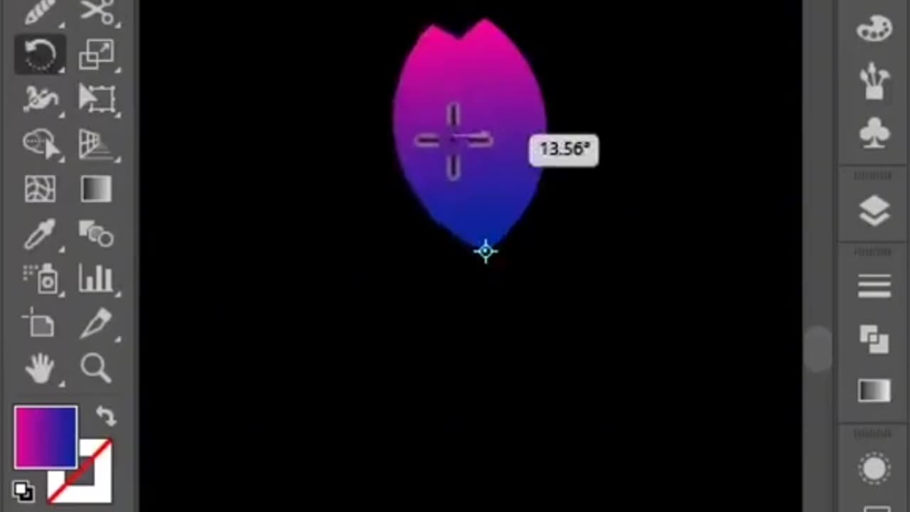 Making flower by shape tool || adobe illustrator digital Artist