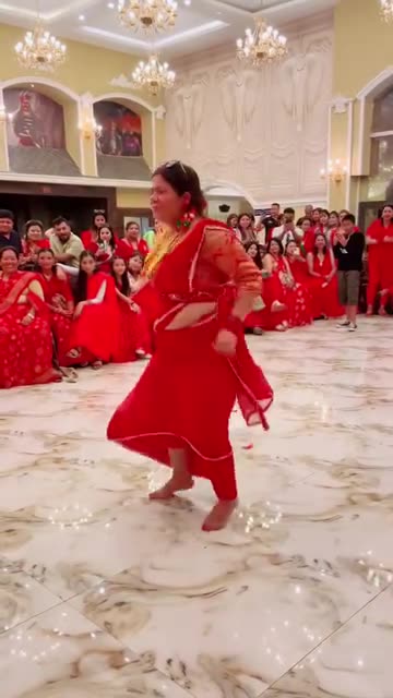 Aunty Chinese dance
