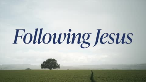 Following Jesus