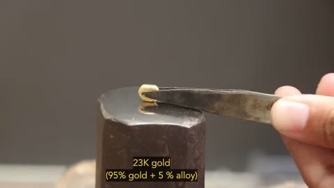Make a gold ring for men - jewelry maker5