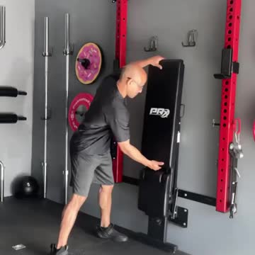 DIY Hyperextension Gym Hack | Shredded Dad