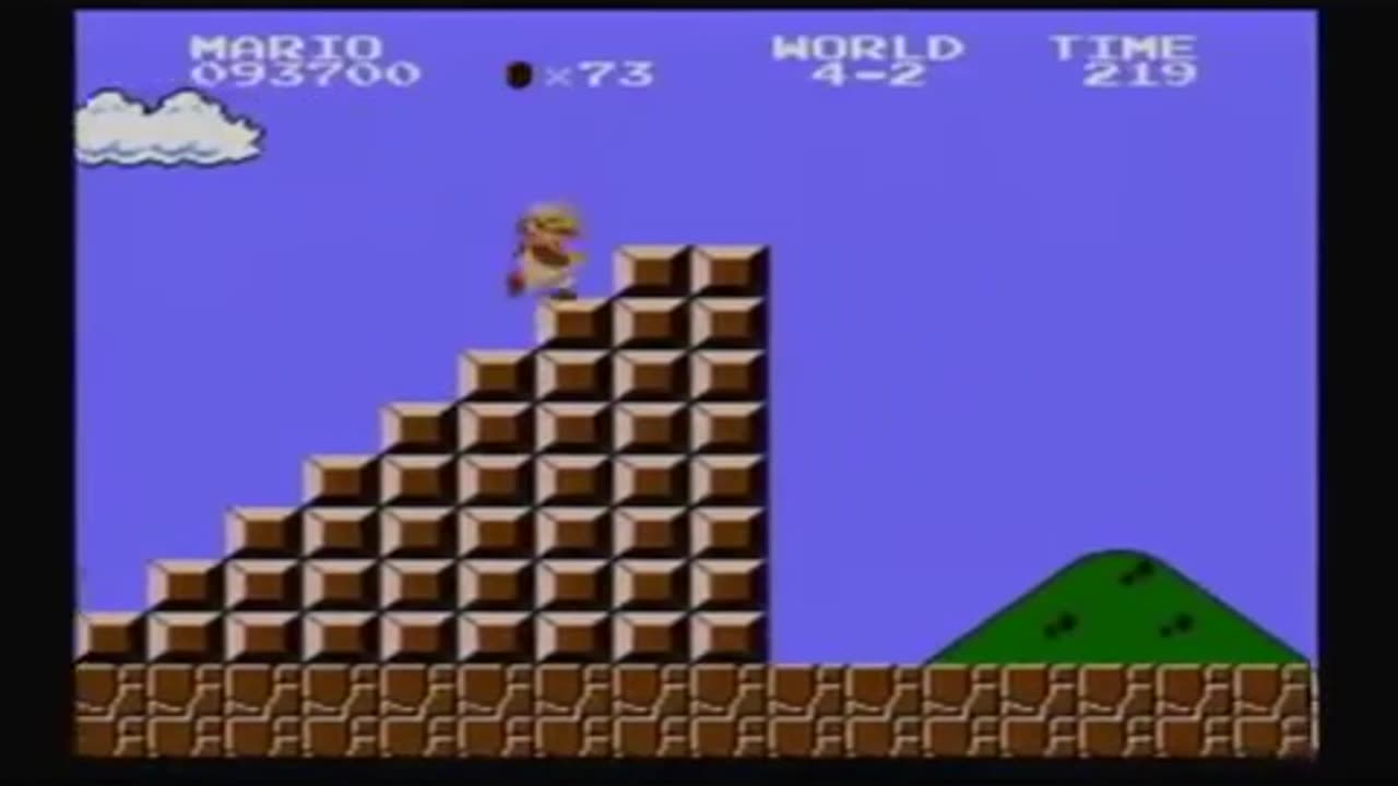 NES Super Mario Bros World 4-2 Easy