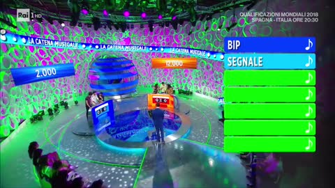 RAIUNO - Reazione A Catena-La Catena Musicale (02/09/2017)