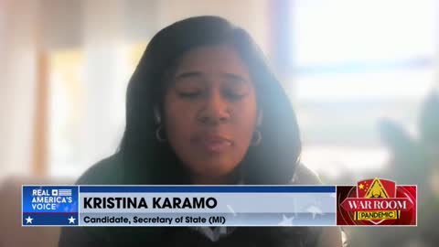 Kristina Karamo: The Democratic Party's Facing An Existential Threat To Its Corrupt Policies