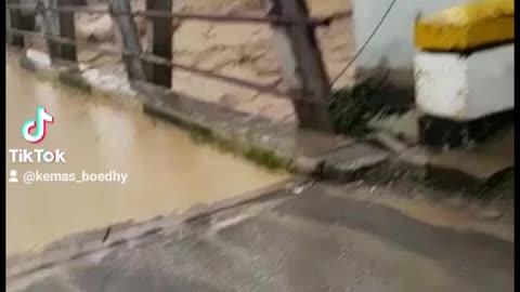 flash floods in Indonesia