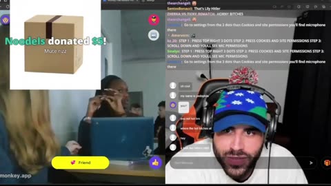 Zherka Rizzes up 16 year olds on Monkeyapp