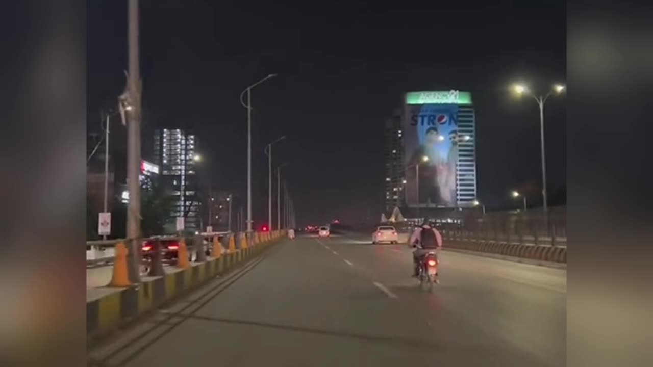 Islamabad Night's Centaurus Mall View Jinnah Avenue Islamabad