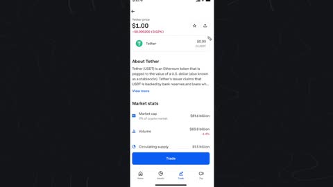 How To Find USDT Wallet Address on Coinbase (2022) - Deposit USDT to Coinbase