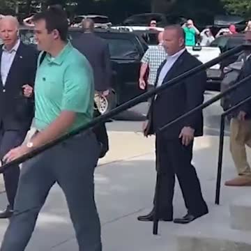 Biden Jumps to Show He’s OK After Fall from Bike