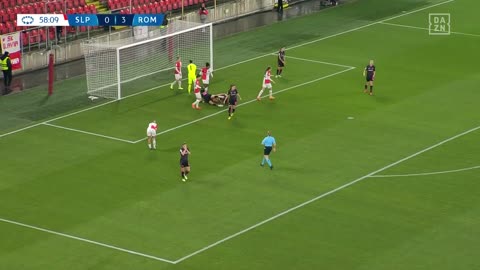 THREE AND EASY _ Slavia Prague vs. AS Roma Highlights (UEFA Women's Champions League 2022-23)